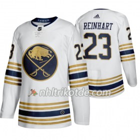 Buffalo Sabres Trikot Sam Reinhart 23 50th Anniversary Adidas 2019-2020 Weiß Authentic - Herren